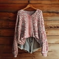 thumbnail image 2 of Bovemsi Sweaters for Women Cozy Knitted Pullover Sweater Fashion Long Sleeve V Neck Blouse Winter Warm Layer Top Daily Going Out Shirts Fall Sweaters, 2 of 4