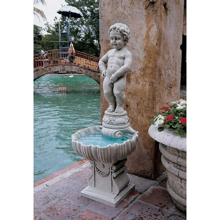 Complete Manneken Pis Fountain with Base
