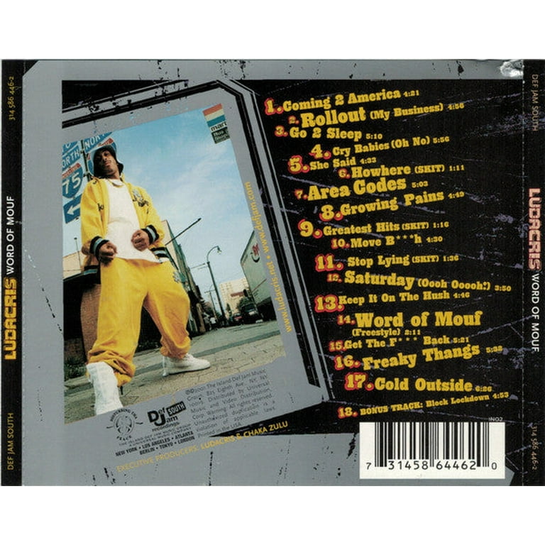 Ludacris - Word of Mouf - Music & Performance - CD - Walmart.com