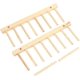 thumbnail image 4 of Estante para platos de 2 partes, estante para platos, estante de madera para cocina madera para guardar platos, libros, copas de vino Adepaton WL-00698, 4 of 7
