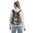 thumbnail image 5 of Yiaed Avocado Love Print Lightweight Backpack Travel Backpacks Hiking Daypack for Women Men, 5 of 5