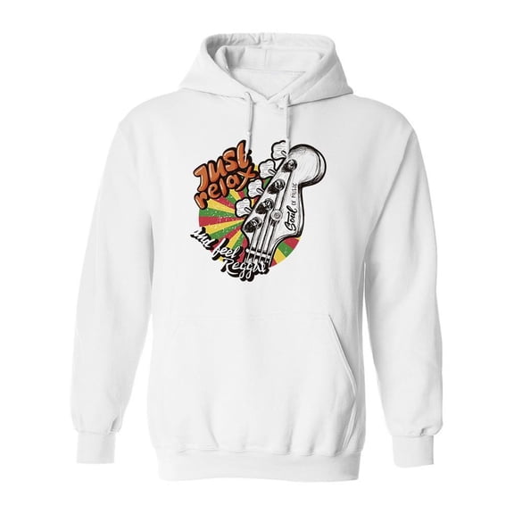 Feel Reggae Hoodie Men -Image by Shutterstock, Male Small