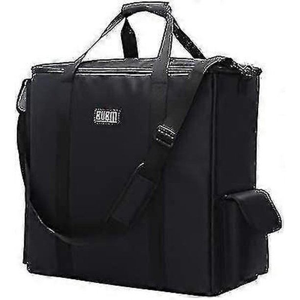 Desktop Pc Computer Main Processor Organizer Travel Storage Carrying Case Bag,waterproof Anti-collision,black(
