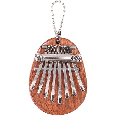 ini Kalimba, 8 Keys Finger Thumb Piano, Portable bira Solid Wood Finger ...
