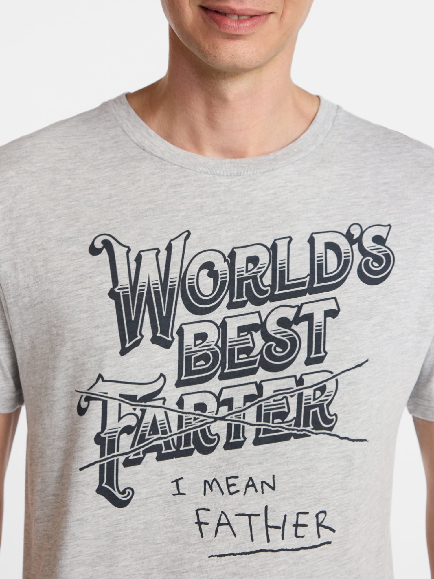 Father's Day Men's WBF1 Color Graphic Tee by Way to Celebrate, Sizes XS-5XL
