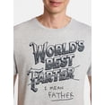 thumbnail image 4 of Father's Day Men's WBF1 Color Graphic Tee by Way to Celebrate, Sizes XS-5XL, 4 of 5