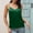 Green, variant on MTBLYS Going Out Tops for Women Fashion Solid Color V-Neck Camisole Blouses Comfy Slim Fit Sleeveless Spaghetti Straps Pleated Tops Womens Tank Tops