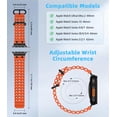 thumbnail image 2 of Correa de reloj MoKo Ocean Band compatible con Apple Watch Ultra 2, 2 of 9