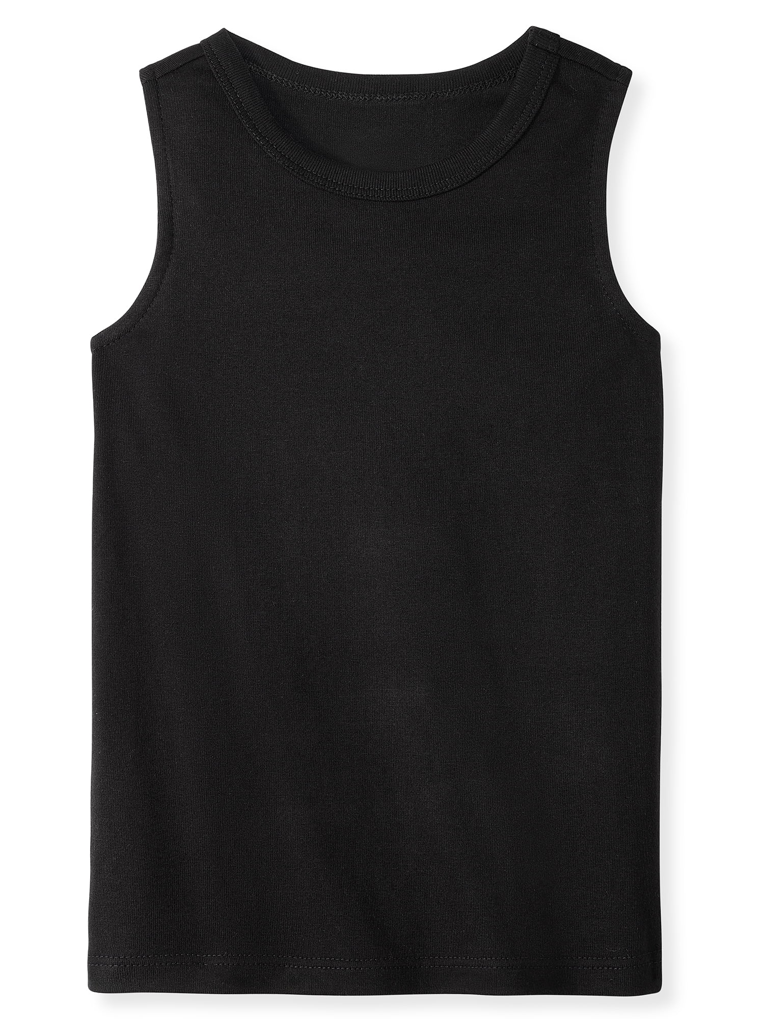 Garanimals Newborn, Baby & Toddler Boy Cotton Solid Tank Tops, 4-Pack, Sizes 0-6T