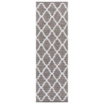 SAFAVIEH Montauk Giovanni Geometric Runner Rug, Beige/Ivory, 2'3" x 7'