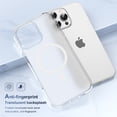 thumbnail image 4 of ELEHOLD Case for iPhone 16 Pro, Shockproof Magnetic Clear Case for Wireless Charging,Raised Edges for Camera & Screen Protection,Clear, 4 of 10