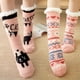 thumbnail image 4 of Calcetines navideños para mujer, con forro polar cálido, tejidos antideslizantes Eccomum Estilo 4, 4 of 6