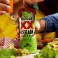 thumbnail image 4 of Dos Equis Chelada Lime & Salt Mexican Lager Beer, Single 24 fl oz Can, 4 of 7