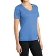 thumbnail image 4 of Mafoose Women's Short Sleeve Competitor V-Neck Tee Carolina Blue X-Small, 4 of 5