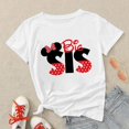 thumbnail image 1 of Mother Kids Family Matching Outfits Mickey Mouse Disney T Shirt Dad Mom Son Daughter Clothes Fashion Bro Sis Summer T-shirts SetAldult-M(1pc) Gao Jinjia LED, 1 of 2