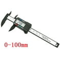 thumbnail image 3 of Jiaeri Digital Caliper 0-100mm 4 Inch Electronic Micrometer Vernier Gauge with LCD Display Precision Measuring Tool, 3 of 8