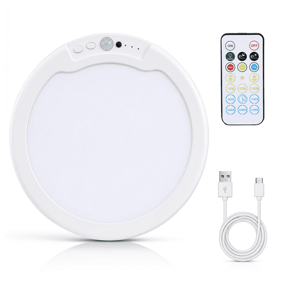 Set of 1 motion-sensor ceiling lights