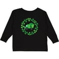 thumbnail image 3 of Inktastic St Patricks Day Shamrock Truck Boys Long Sleeve Toddler T-Shirt, 3 of 5