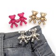 thumbnail image 1 of Bear Handle Waist Buckle Jeans Waist Adjustment Large Change Small Nail-Free Removable Fixed Artifact, 1 of 2
