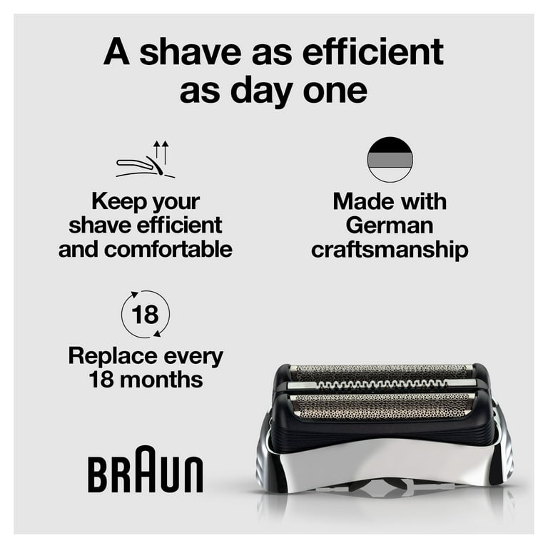 Braun Series 3 32B Electric Shaver Head Replacement Cassette
