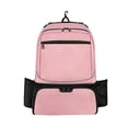 thumbnail image 4 of Mochila de tenis bolsa de tenis bolsa portadora de raqueta cierre de cremallera almacenamiento equipo de tenis para mujeres y hombres bolsa de raqueta Rosa, 4 of 8