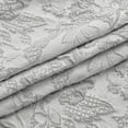 thumbnail image 4 of Dainty Home Anais Heavy Sculpted Floral Jacquard Shower Curtain, Textured Polyester Fabric, 72 x 72 Inches, 4 of 5