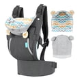 thumbnail image 2 of Soporte de hombro delantero y trasero para bebé, correa para bebé, mochila con correa frontal portátil para bebé, taburete de cintura para bebé, funcionalidad inteligente, 2 of 8