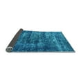 thumbnail image 2 of Ahgly Company Indoor Rectangle Oriental Light Blue Industrial Area Rugs, 2' x 3', 2 of 4