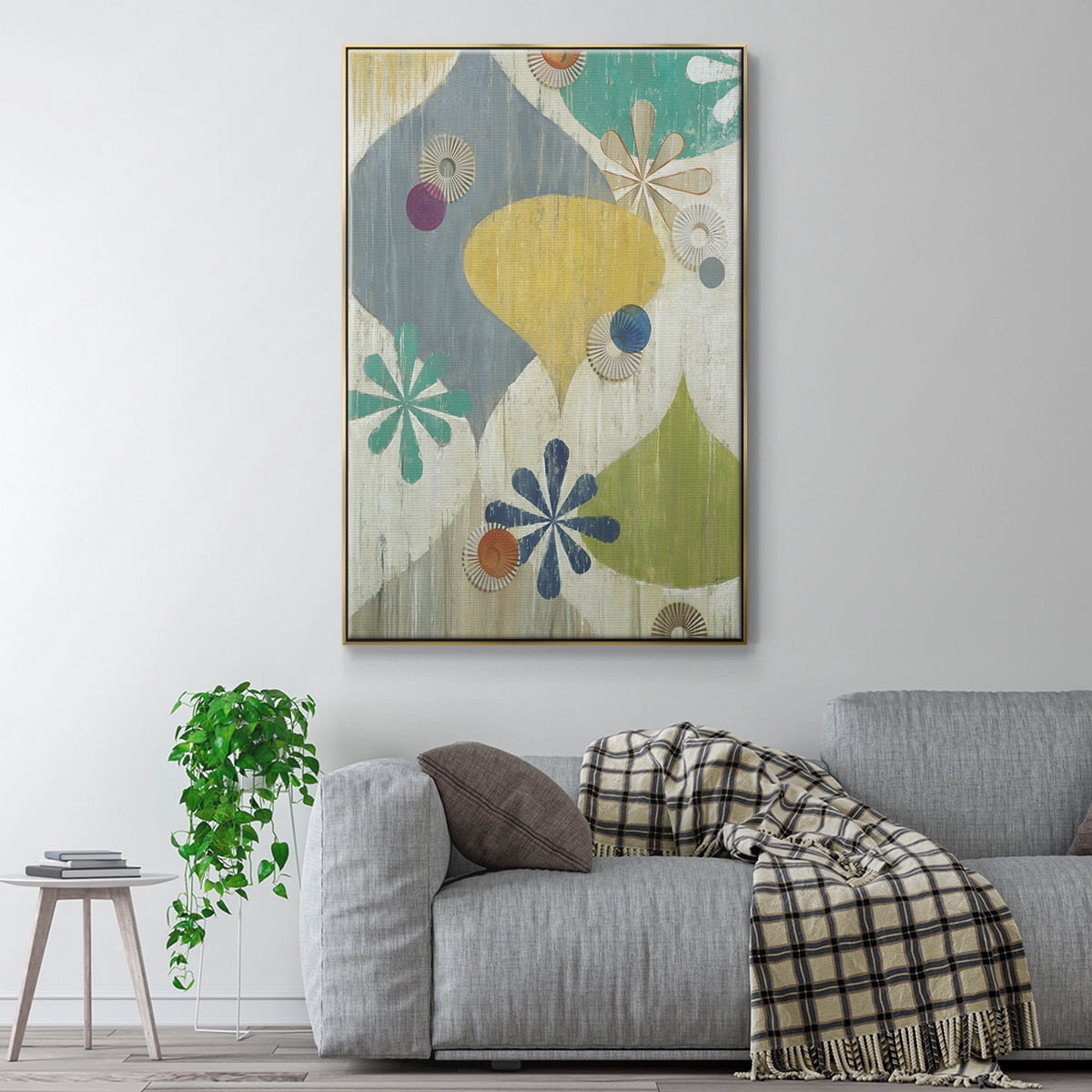 Asterisk Framed Premium Gallery Wrapped Canvas - Ready to Hang