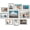 Driftwood, variant on Set of 10 Picture Frames with Shatter-Resistant Glass - Gallery Wall Frame Set with Two 8x10, Four 5x7 and Four 4x6 Frames - Signature Collection - Black