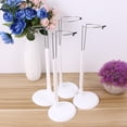 thumbnail image 2 of 8pcs White Plastic Doll Stands for Display and Storage Stable and Durable for Daily Use 8pcs, 2 of 8
