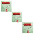 thumbnail image 2 of Maytalsory Various Embossed Pattern Painting Roller With Plastic Tool Handle 7 Brush Type 4 3PCS, 2 of 5