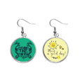 thumbnail image 1 of Modelo de vida marina Green Hipocampo Pendiente Sol Flor Pendiente Joyas Moda Unbranded M, 1 of 3