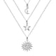 thumbnail image 1 of Collar Eclipse KETZALIA JOYERIA ARTESANAL de plata ley .925, 1 of 3