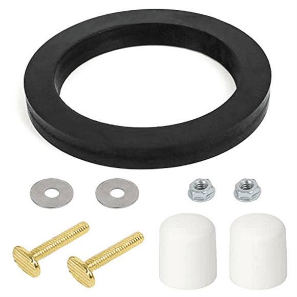 Durable RV Toilet Seal Parts Replacement for 300, 310, 320 Series with Toilet Kit & Mounting Hardware