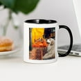 thumbnail image 3 of CafePress - Cafe / Great Pyrenees Mug - 11 oz Ceramic Mug - Novelty Coffee Tea Cup, 3 of 4