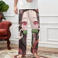 thumbnail image 4 of Kamado Nezuko Pajamas Pants 3D Printing Wide Leg PJ Pant Loungewear Casual Comfy Sleepwear Lounge Pants for Men WomenXL, 4 of 9