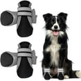 thumbnail image 1 of Dog Boots, Water Resistant Dog Shoes with Adjustable Straps and Anti Slip Sole, 1 of 4