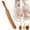 Brown, variant on Yaouit Wooden Spurtle - Spurtle Spatula for Sourdough Starter, Mixing, Reaching Bottom of Jar, Dough Whisk, Spurtles Kitchen Tools Wooden Kitchen Utensils for NonStick Cookware
