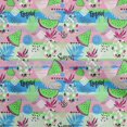 thumbnail image 1 of oneOone Rayon Light Pink Fabric Tropical Sewing Craft Projects Fabric Prints By Yard 56 Inch Wide, 1 of 5