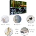 thumbnail image 2 of Zen Wall Art Zen Bathroom Decor Stone Bamboo Pictures Canvas Kitchen DecoratiMeditation Posters Prints Artwork Spiritual Decor Modern Bedroom Wall Decor Home Decor 12x16 poster frame wall art, 2 of 6