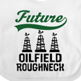 thumbnail image 4 of Inktastic Future Oilfield Roughneck Boys or Girls Baby Bib, 4 of 4