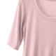 thumbnail image 5 of Fiudx Ofertas de La Semana Camiseta de Manga Corta de Color Sólido Suelta Informal de Moda para Mujer Top de Manga Corta, 5 of 6