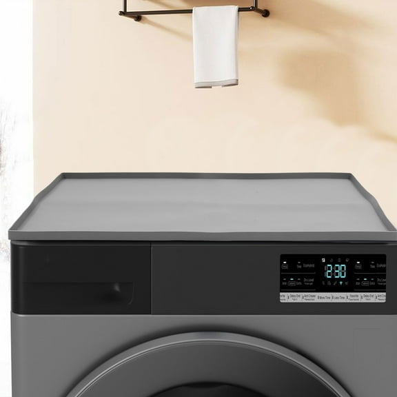 HEMOTON Washer and Dryer Mat Washing Machine Top Mat for Laundry Room