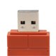 thumbnail image 2 of USB Wireless Controller Adapter Multifunction Bluetooth Controller for PC for Windows for OS X for Steam Deck for RPi Brick Red, 2 of 5