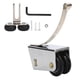 thumbnail image 2 of Polea de puerta corredera, rodillos de doble fila, rueda superior inferior, Hardware flexible PushPull, 2 of 5