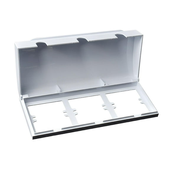 CoudarTitie 3 Gang Waterproof Outlet Cover Dustproof Wall Switch Panel Cover for Living Room