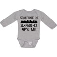 thumbnail image 3 of Inktastic El Paso Texas Someone Loves Me Skyline Boys or Girls Long Sleeve Baby Bodysuit, 3 of 5