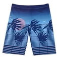 thumbnail image 1 of Pantalones Cortos de Natación para Hombres de Cintura Baja Pantalones Cortos de Cordón Impresos de Ventilación Alta para la Playa de Surf de Natación, 1 of 9