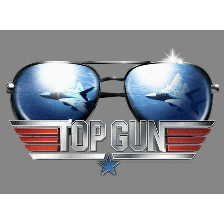Boy's Top Gun Aviator Sunglasses Logo Performance Graphic T-Shirt